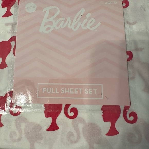 Barbie Pink Full Sheet Set - Picture 3 of 3